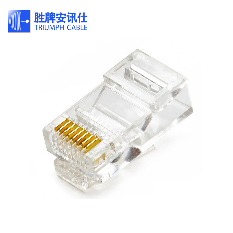 RJ-45 crystal head 8P8C