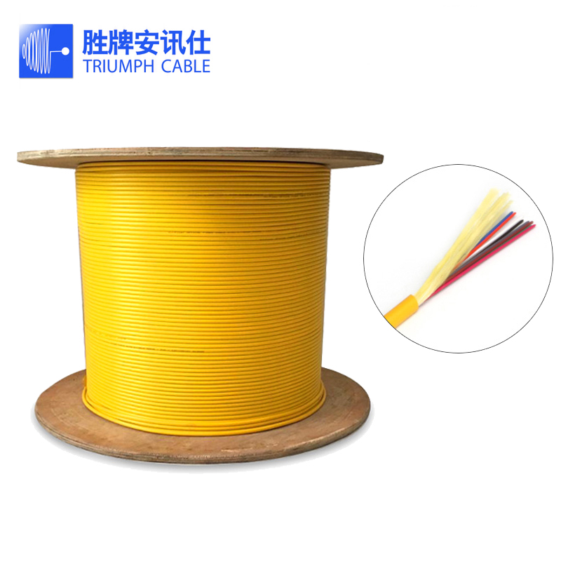 Indoor 6-core single-mode fiber